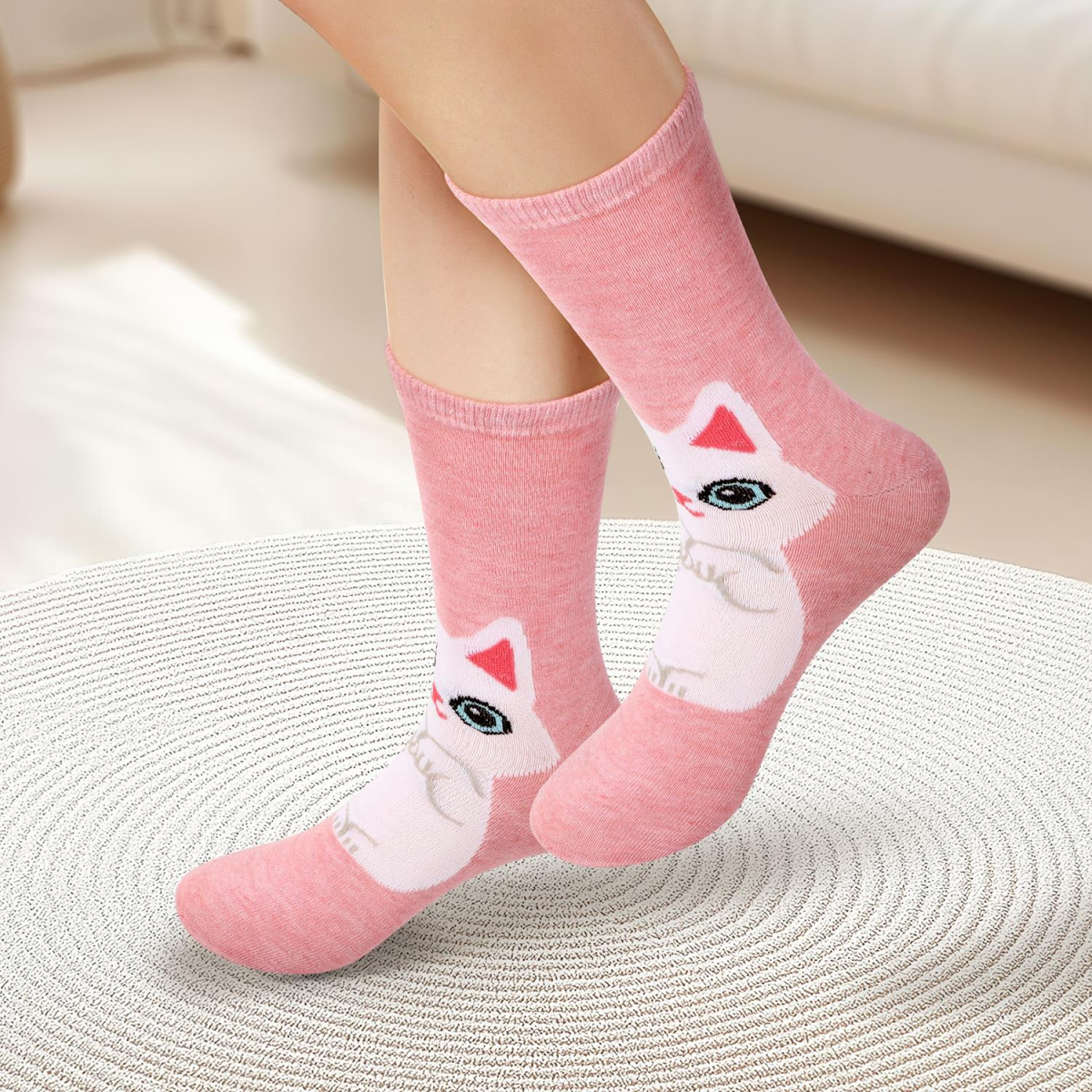Vinsani KITTY SOCKS 5pk
