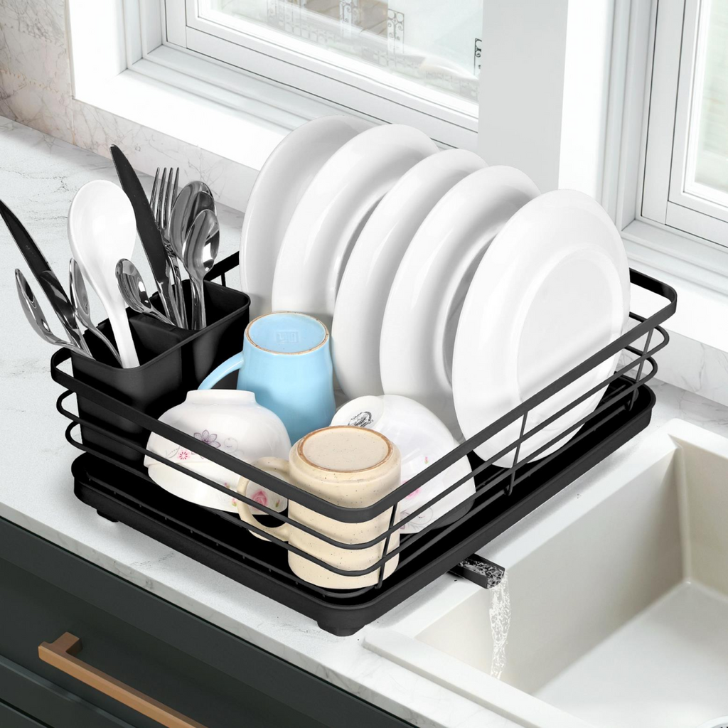 Vinsani Black Dish Rack