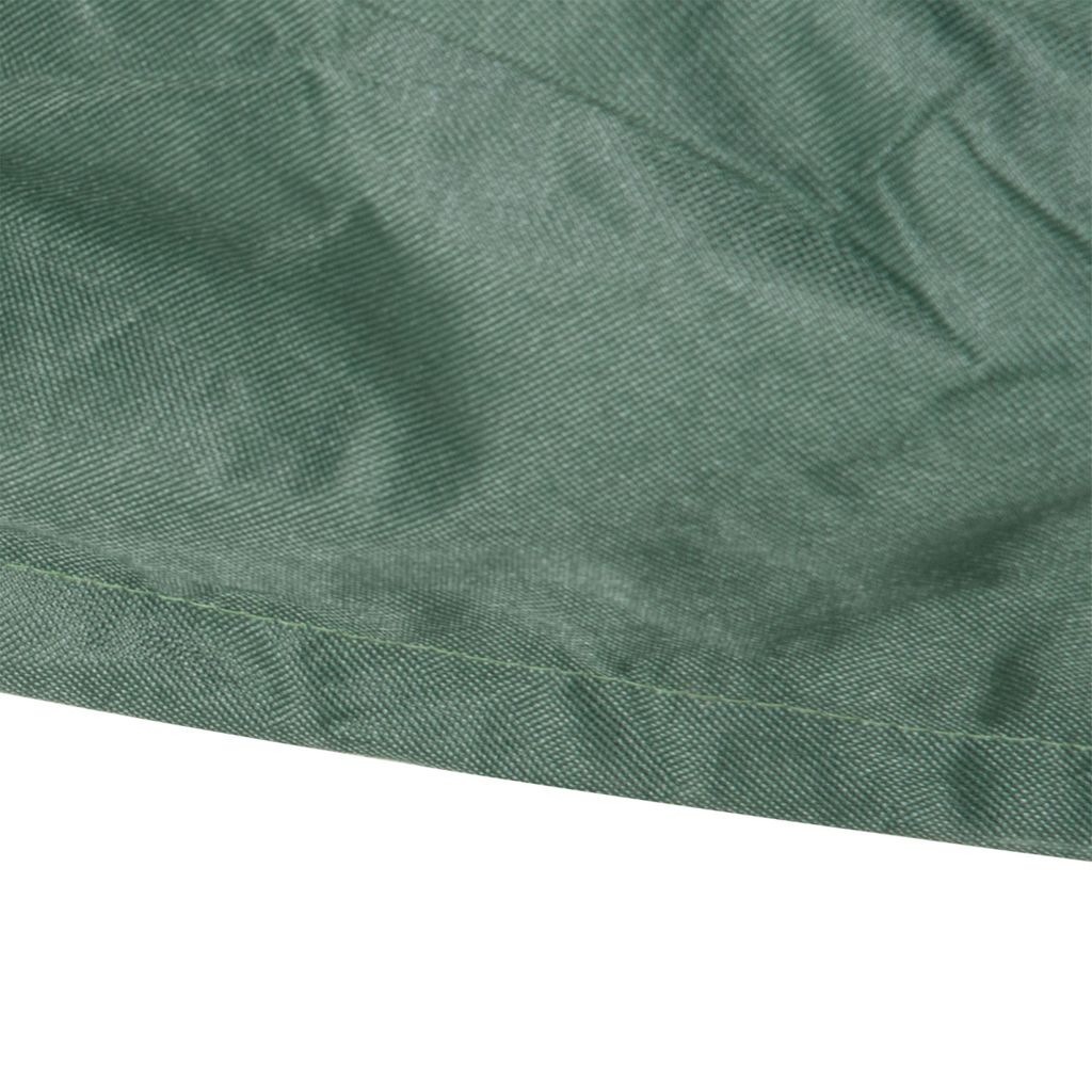 PVC Coated Large Round 600D Waterproof Outdoor Furniture Cover Green