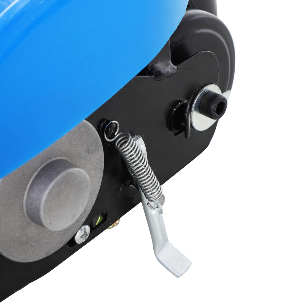 Kids Foldable Electric Powered Scooters 120W Toy Brake Kickstand Blue HOMCOM