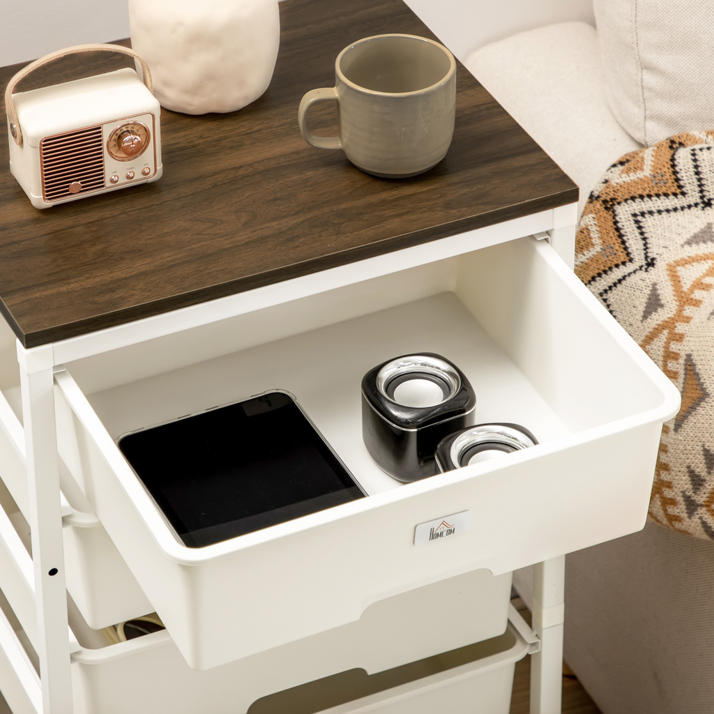 Chest of Drawers 6-Drawer Dresser Storage Cabinet Bedroom Living Room White