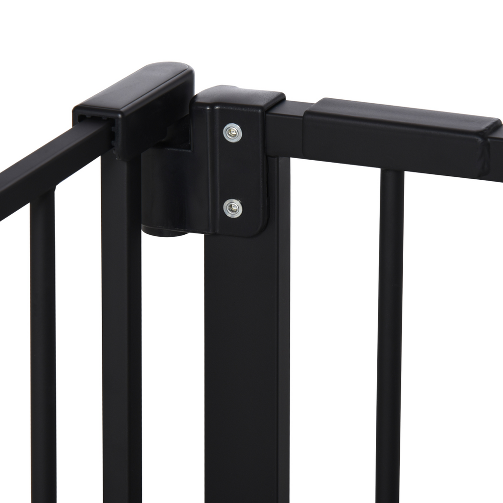 Adjustable Safety Gate 3 Extensions and Four Adjustable Screws, PawHut