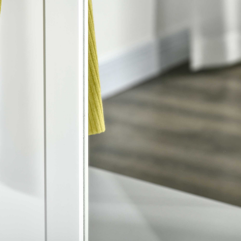Mirror Cabinet, 80Lx40Wx170H cm-White