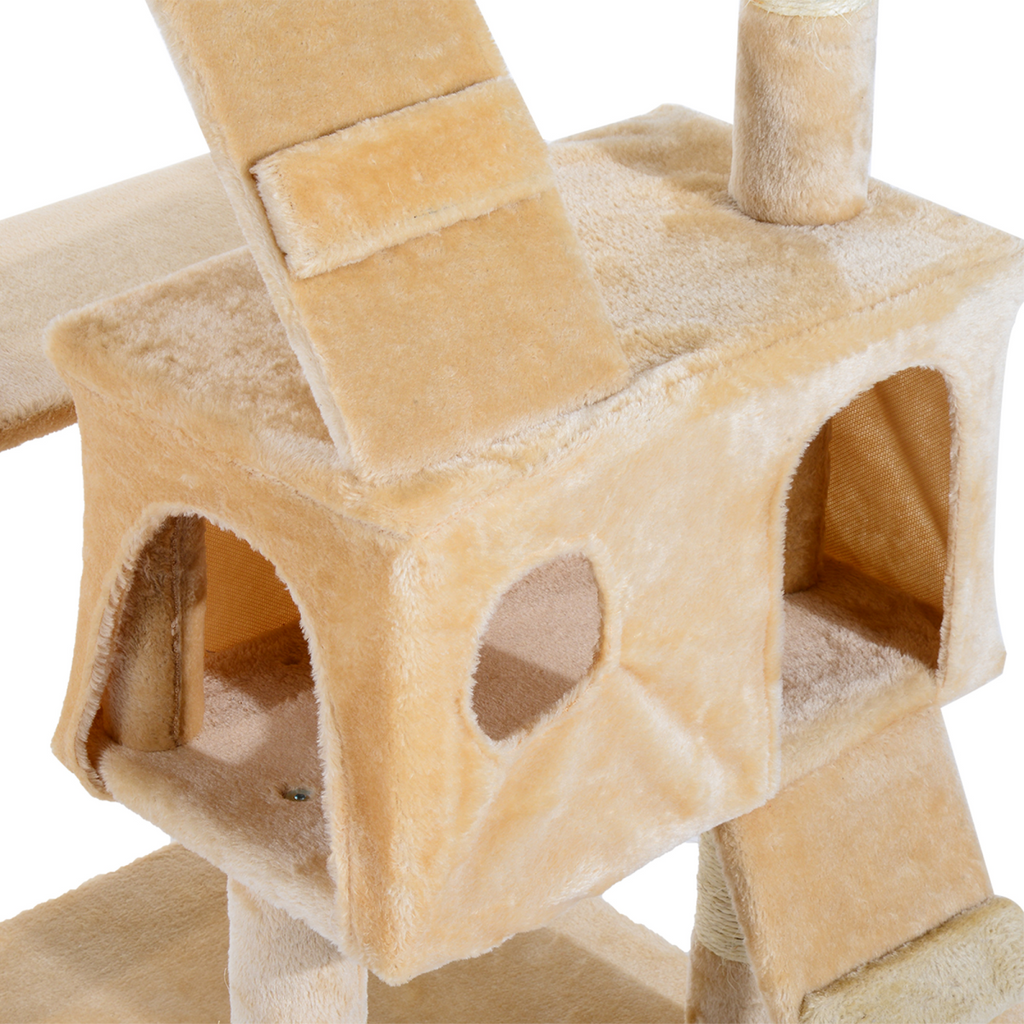Cat Tree Kitty Activity Play Center Scratching Scratcher House Furniture 170CM