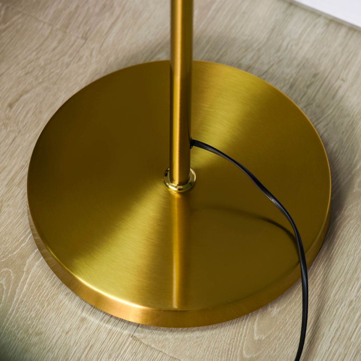 Modern Floor Lamp for Living Room Bedroom, 3 Light Tree Standing Lamp, Gold