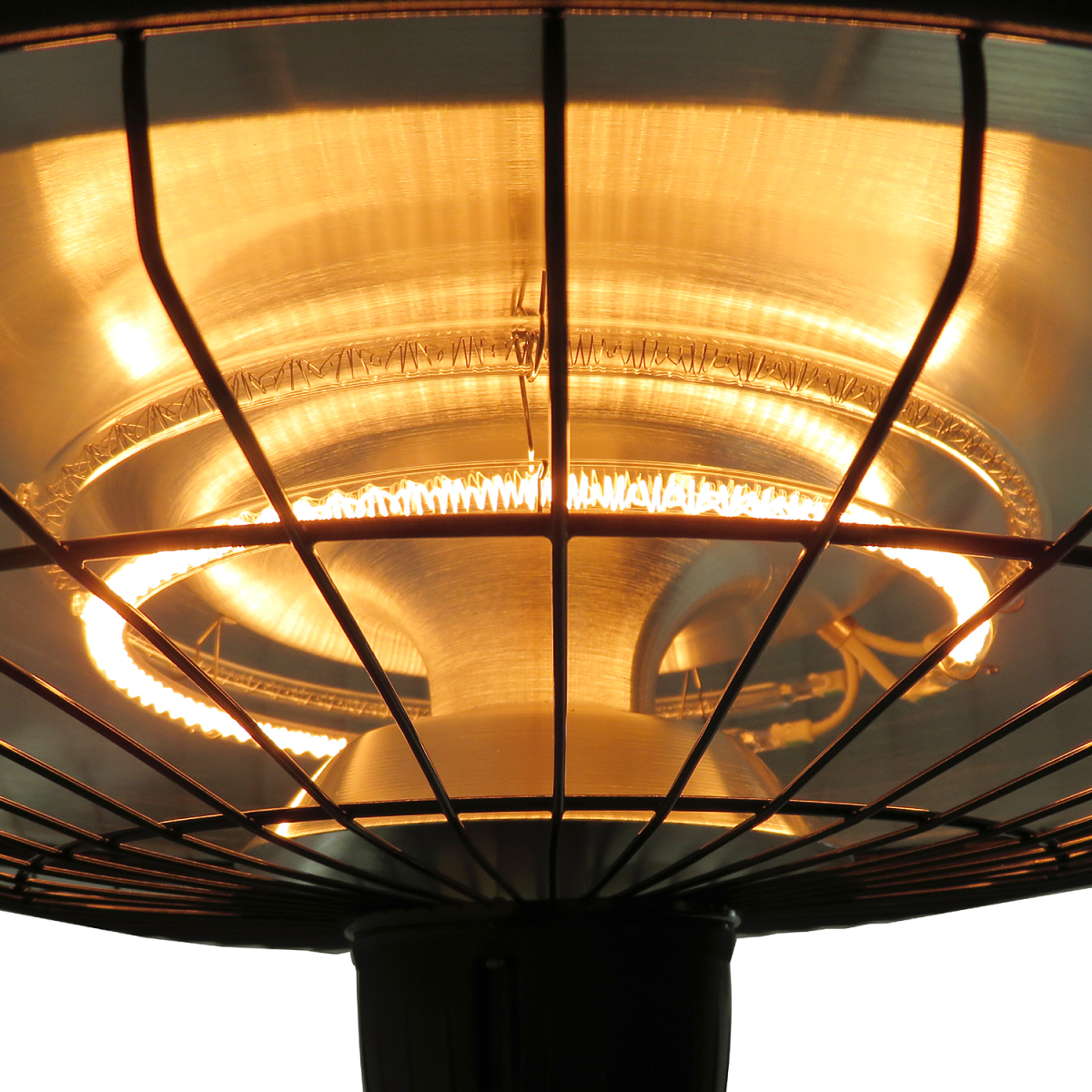 Adjustable Infrared Heater 1000/2500W Halogen Electric Light Ceiling Hanging