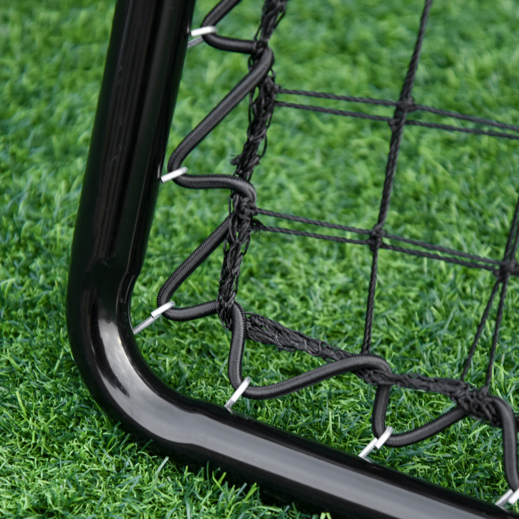 Adjustable Angle Rebounde Training Set with All Weather Double Layer Net HOMCOM