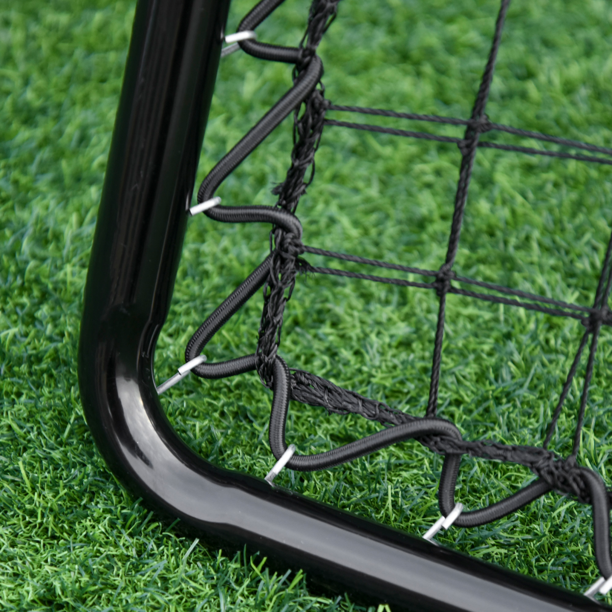 Adjustable Angle Rebounde Training Set with All Weather Double Layer Net HOMCOM