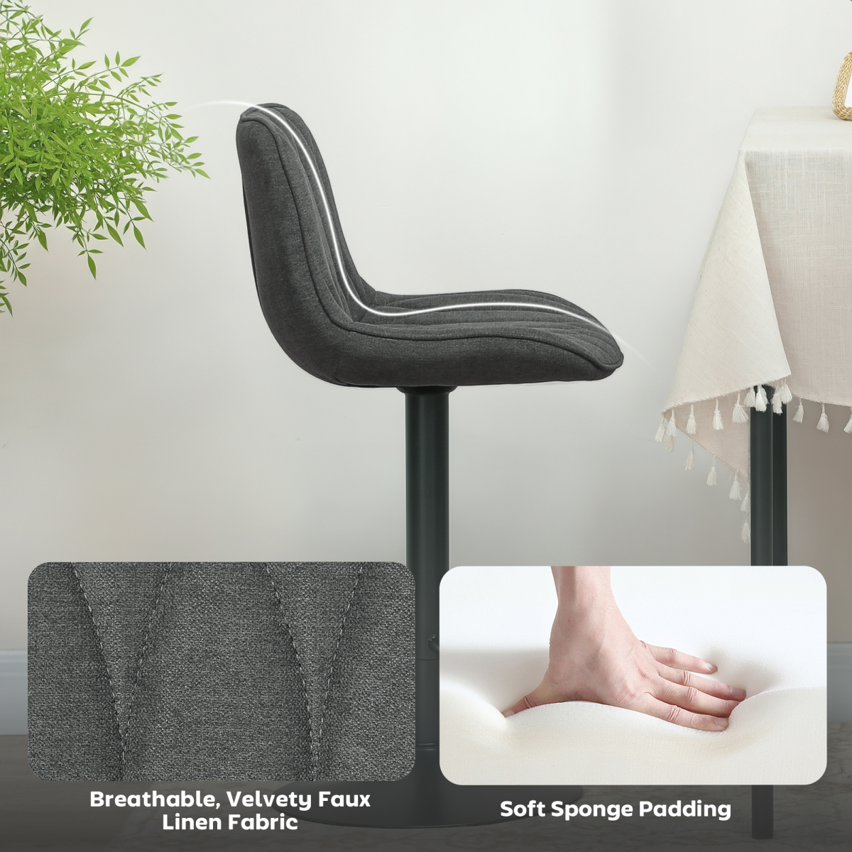 Height bar stool