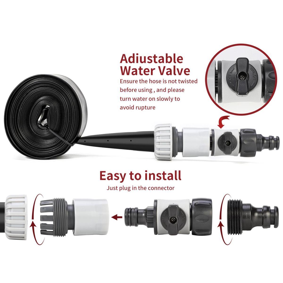 Vinsani 8M Garden Sprinkler