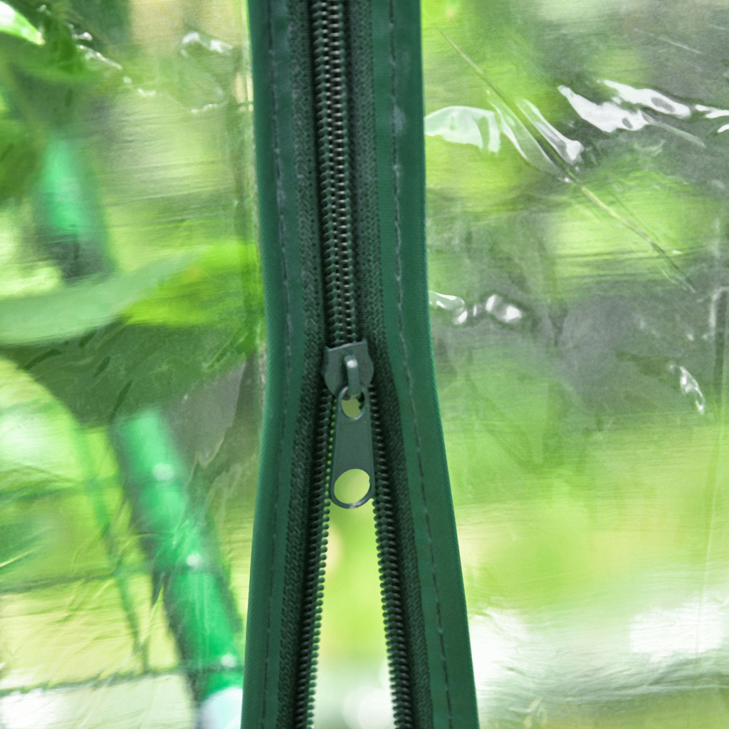 Steel Frame Greenhouse Steel Frame, 2 Shelves