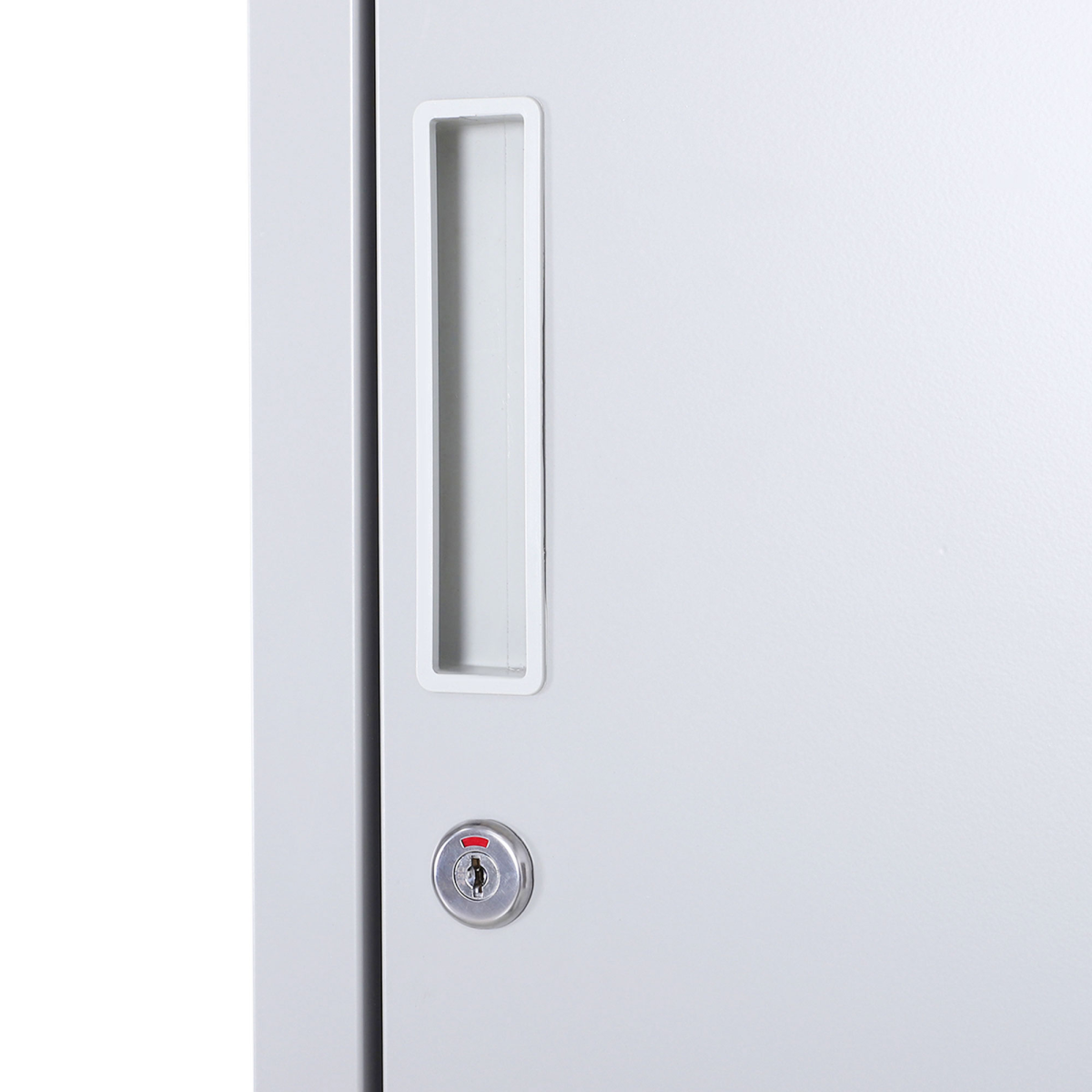 1.8m Locker Office Cabinet Storage Cold Rolled Steel  Storage Shelves Vinsetto