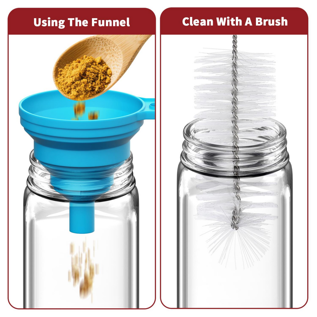 Vinsani Spice Jars With Lids
