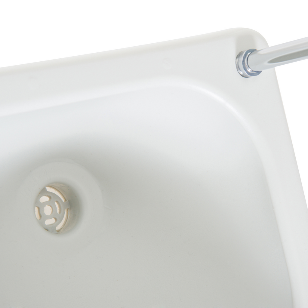 24L Portable Portable Hand wash Sink Hand Washing Basin Water Tank Outsunny