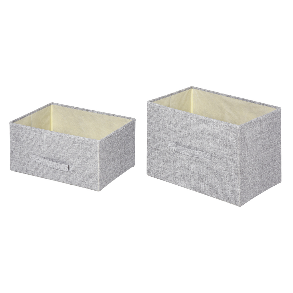 5 Drawer Linen Basket Storage Unit Home Organisation w/ Shelf Handles HOMCOM
