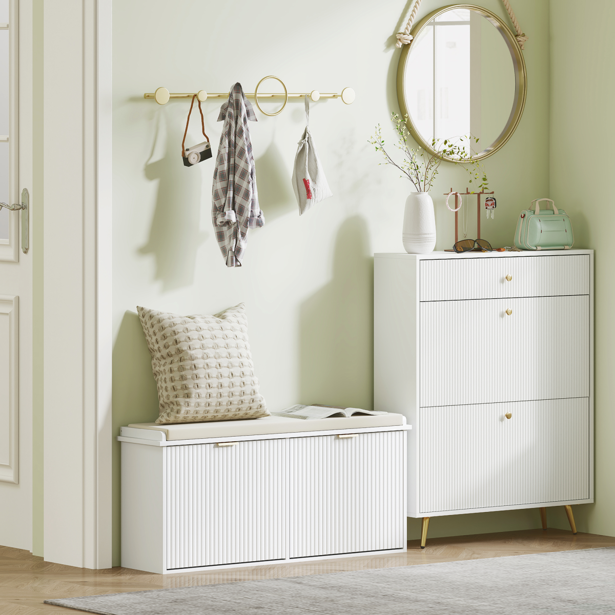 Shoe Storage Cabinet