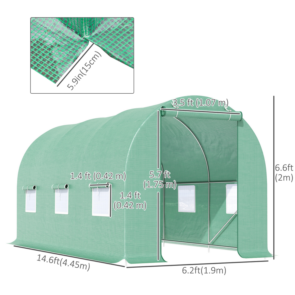 Walk-in Tunnel Greenhouse