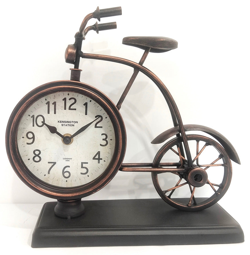 AcaciaHome Durable Table Clock, Art Deco Design