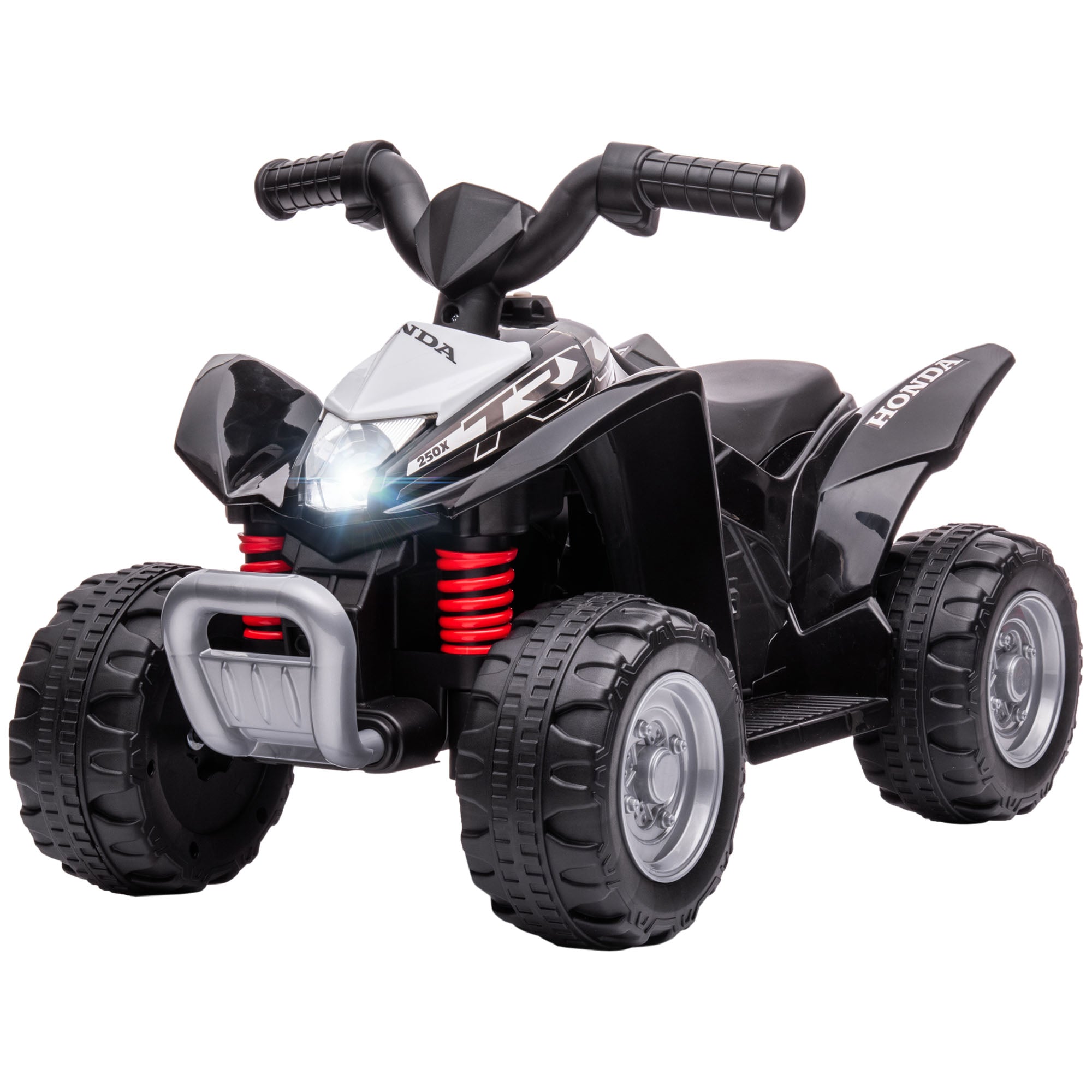 Honda Licensed Kids Electric Quad Bike 6V ATV Ride On 1.5-3 Years Black