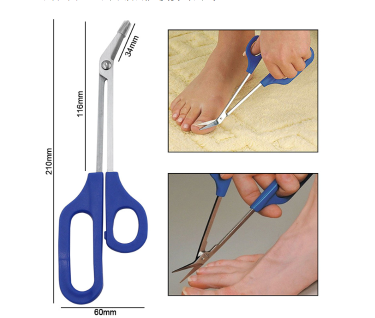 Long Reach Toenail Scissors