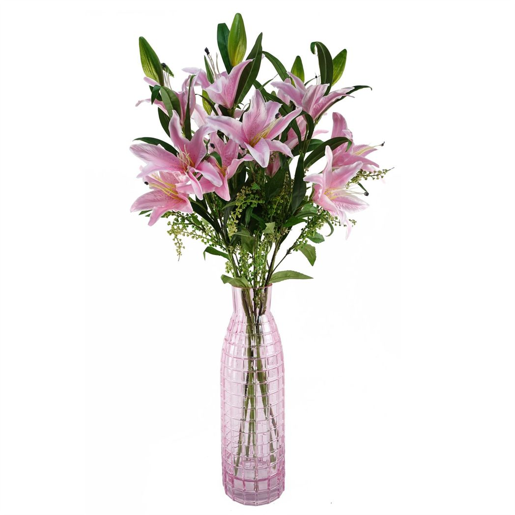 Pack of 6 x 85cm Artificial Green Foliage Spray