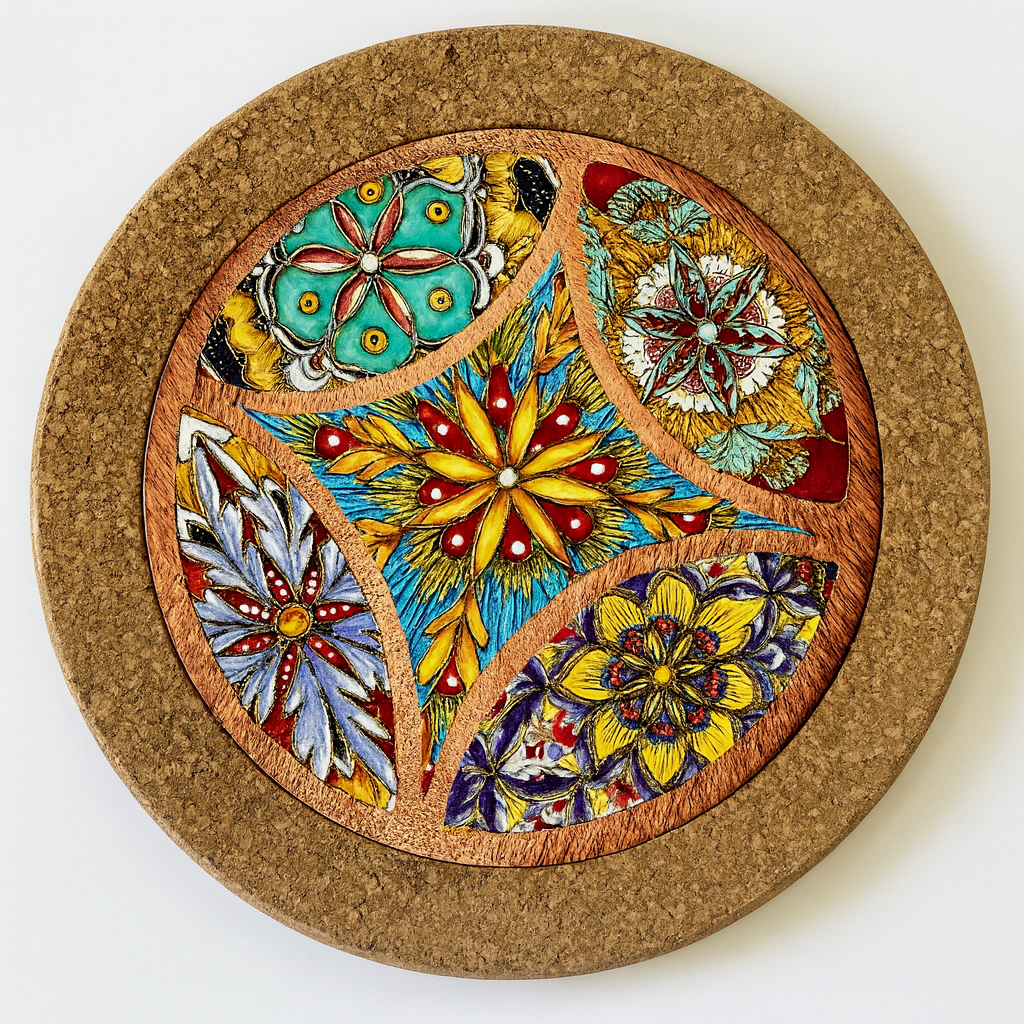Kaleidoscope Bloom Trivet