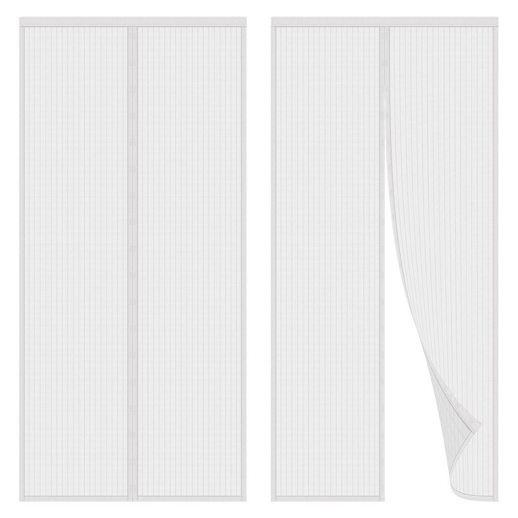 Vinsani Magnetic Screen Door White