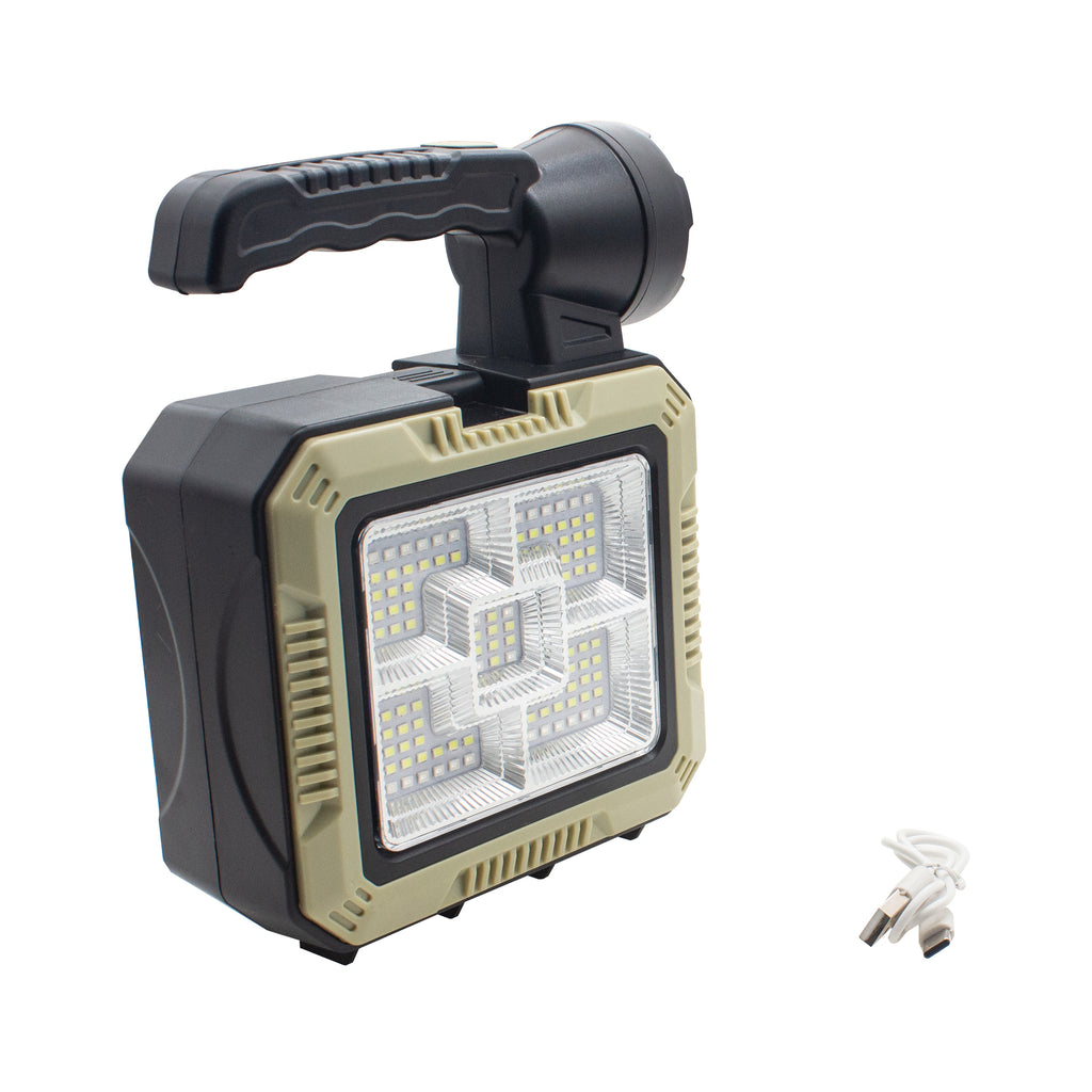 Powerful Floodlight Torch and Essential Tools