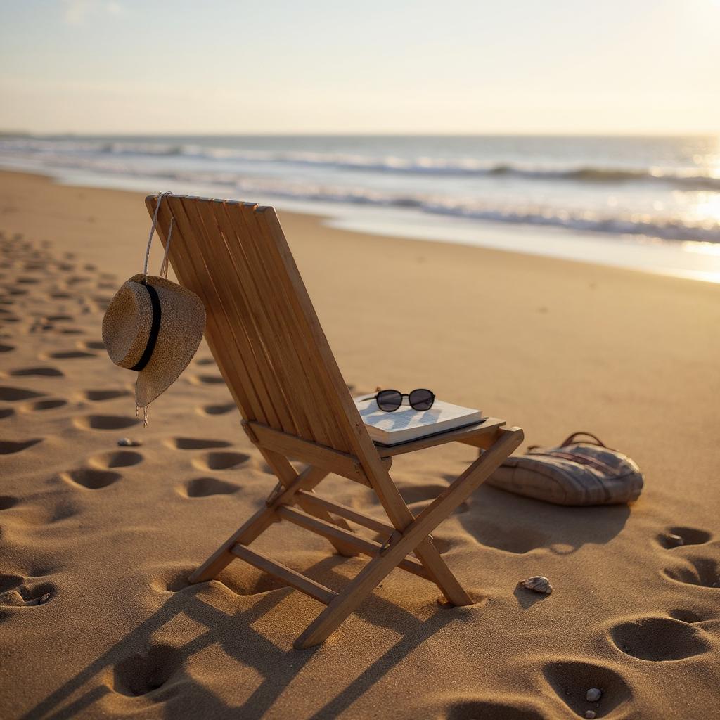 Miami Folding Teak Chair
