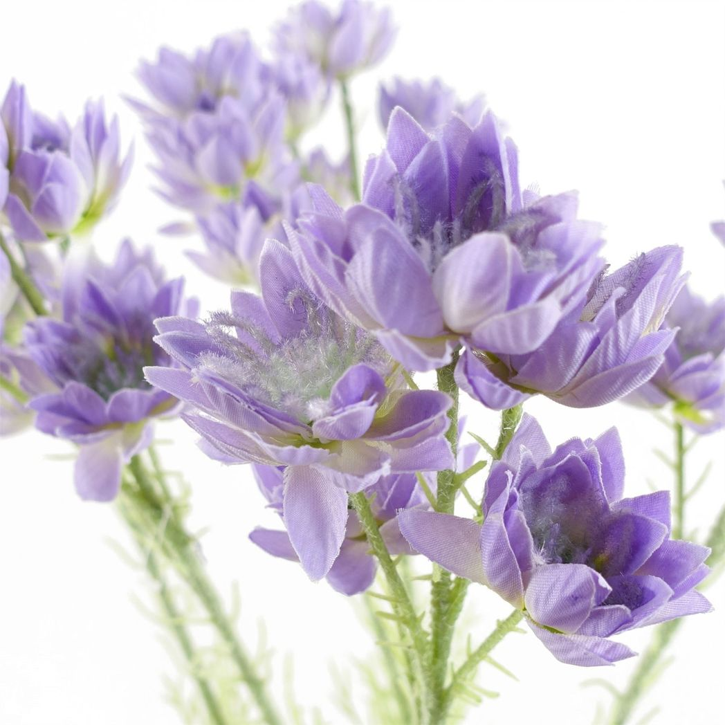 Pack of 6 x 60cm Purple Starflower Stem - 30 Flowers