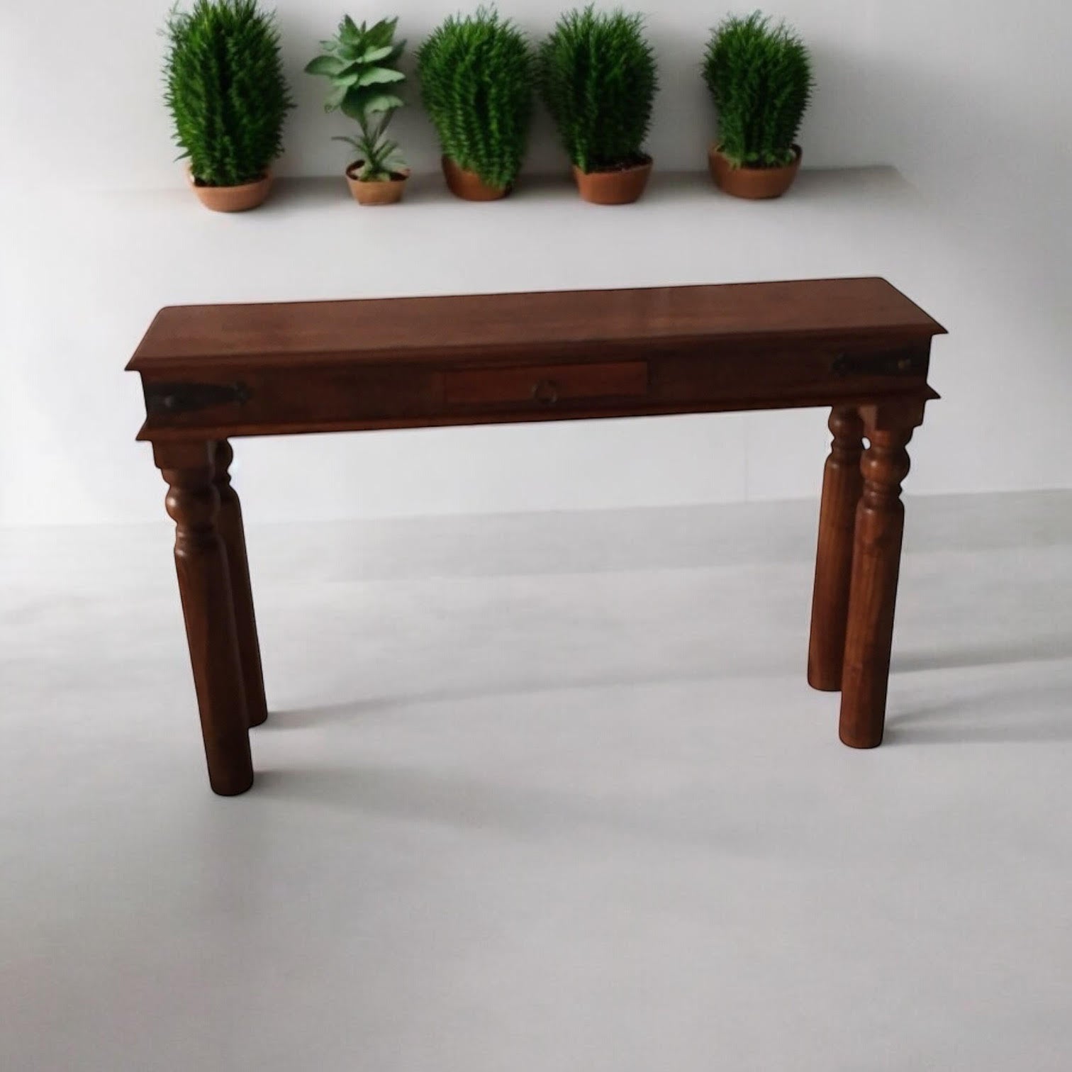 AcaciaHome Durable and Elegant 120CM Wooden Console Table