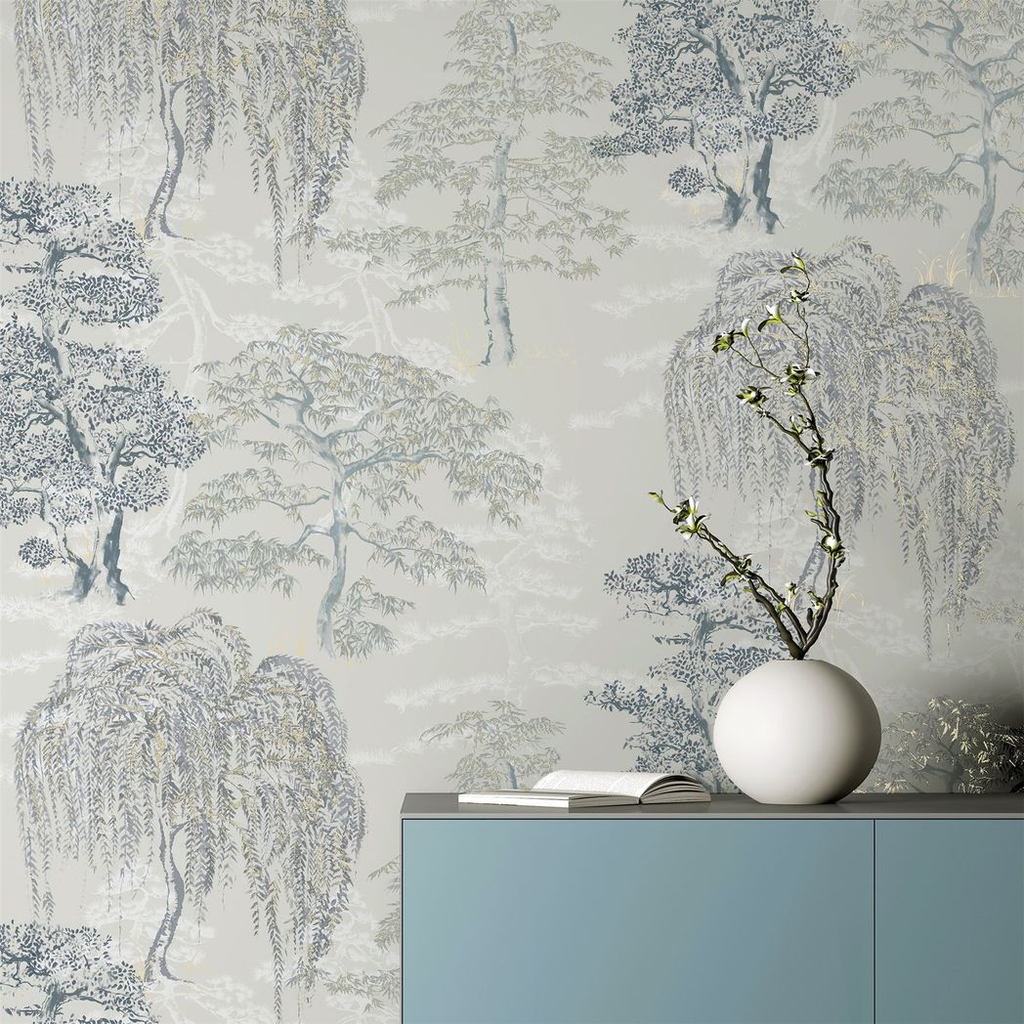 Oriental Garden Soft Blue sw12