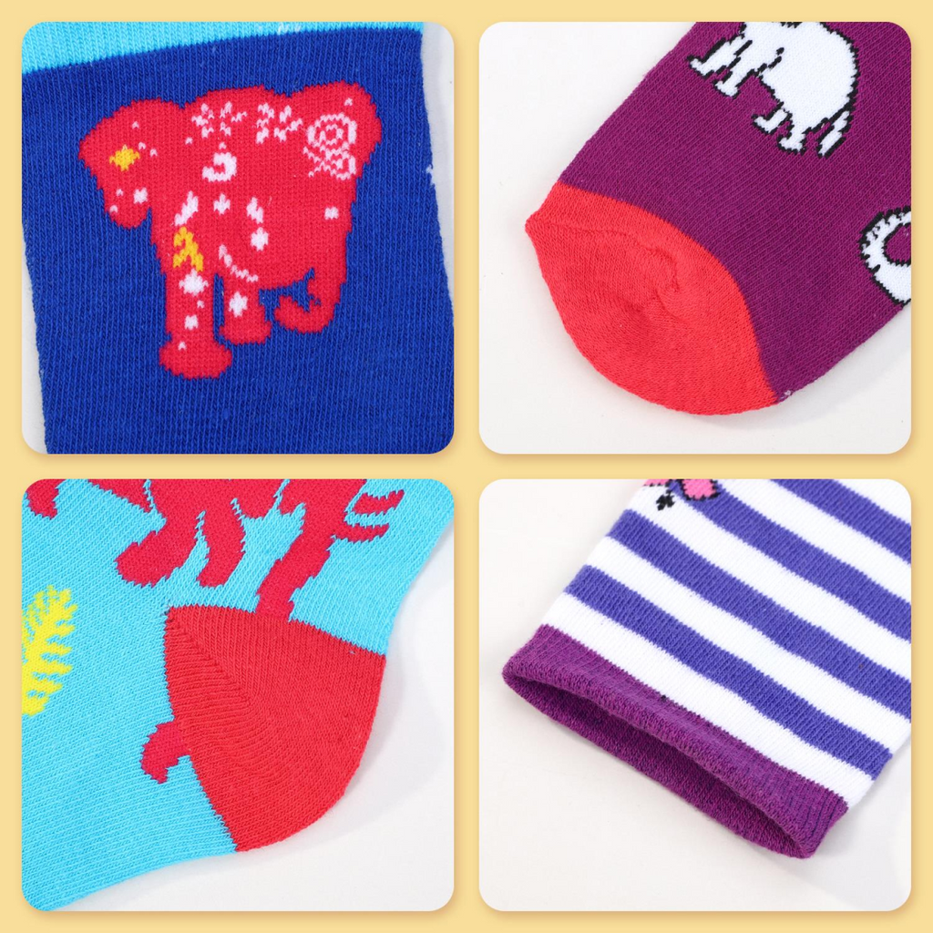 Vinsani ELEPHANT SOCKS 5pk