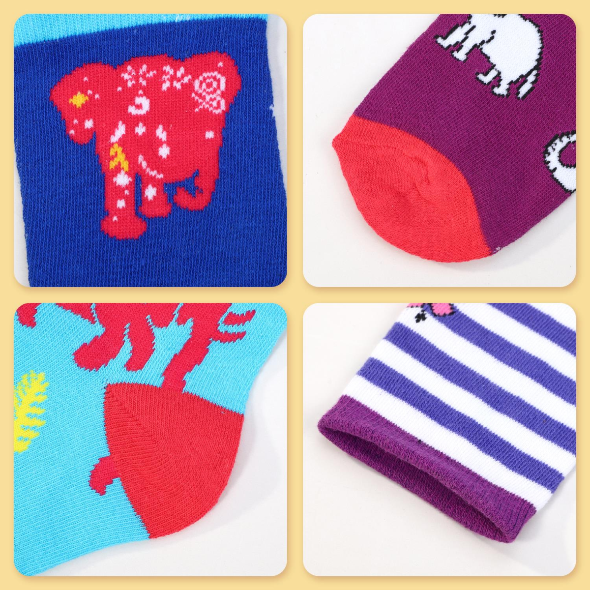 Vinsani ELEPHANT SOCKS 5pk