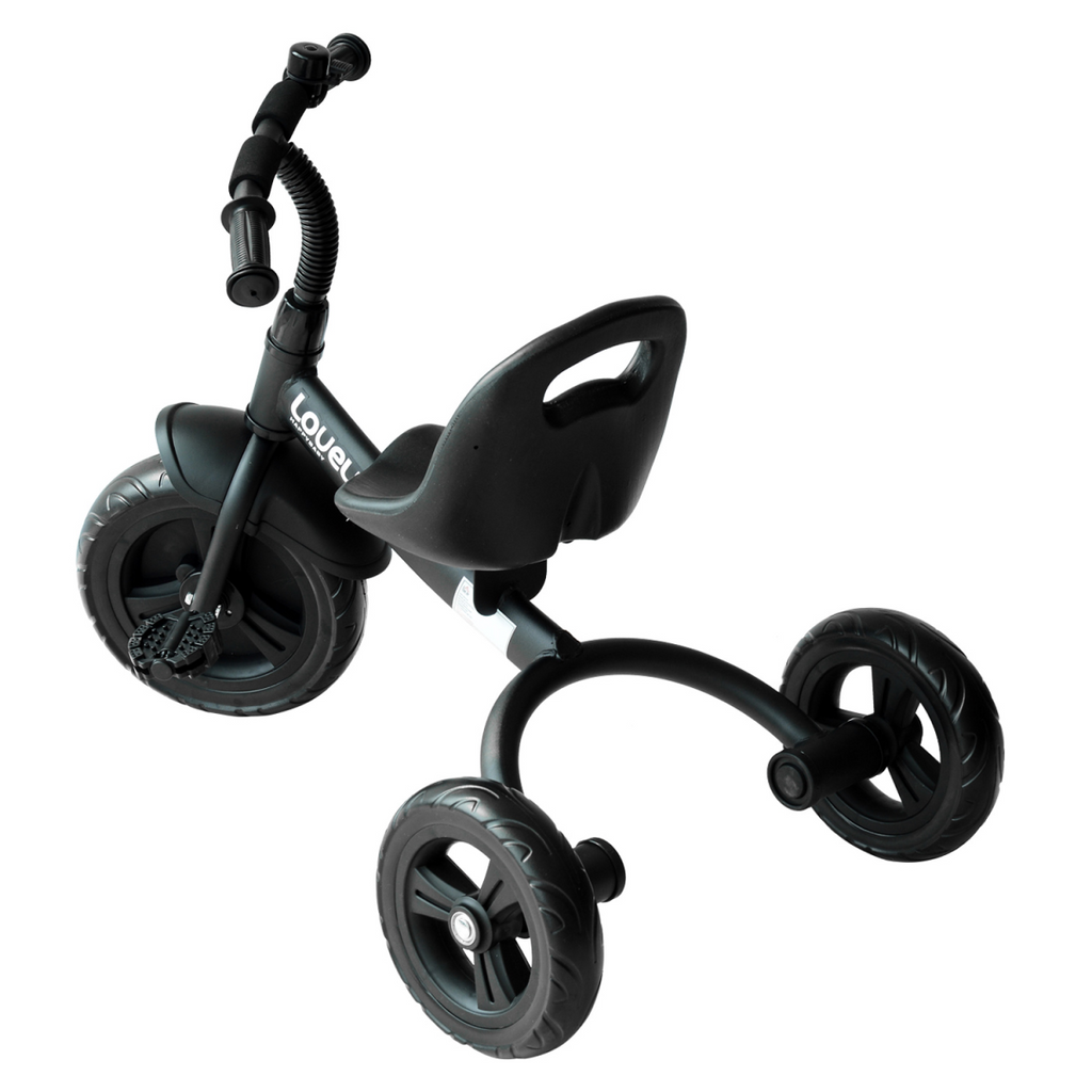 Baby Kids Children Toddler Tricycle Ride on Trike with 3 Wheels Black HOMCOM