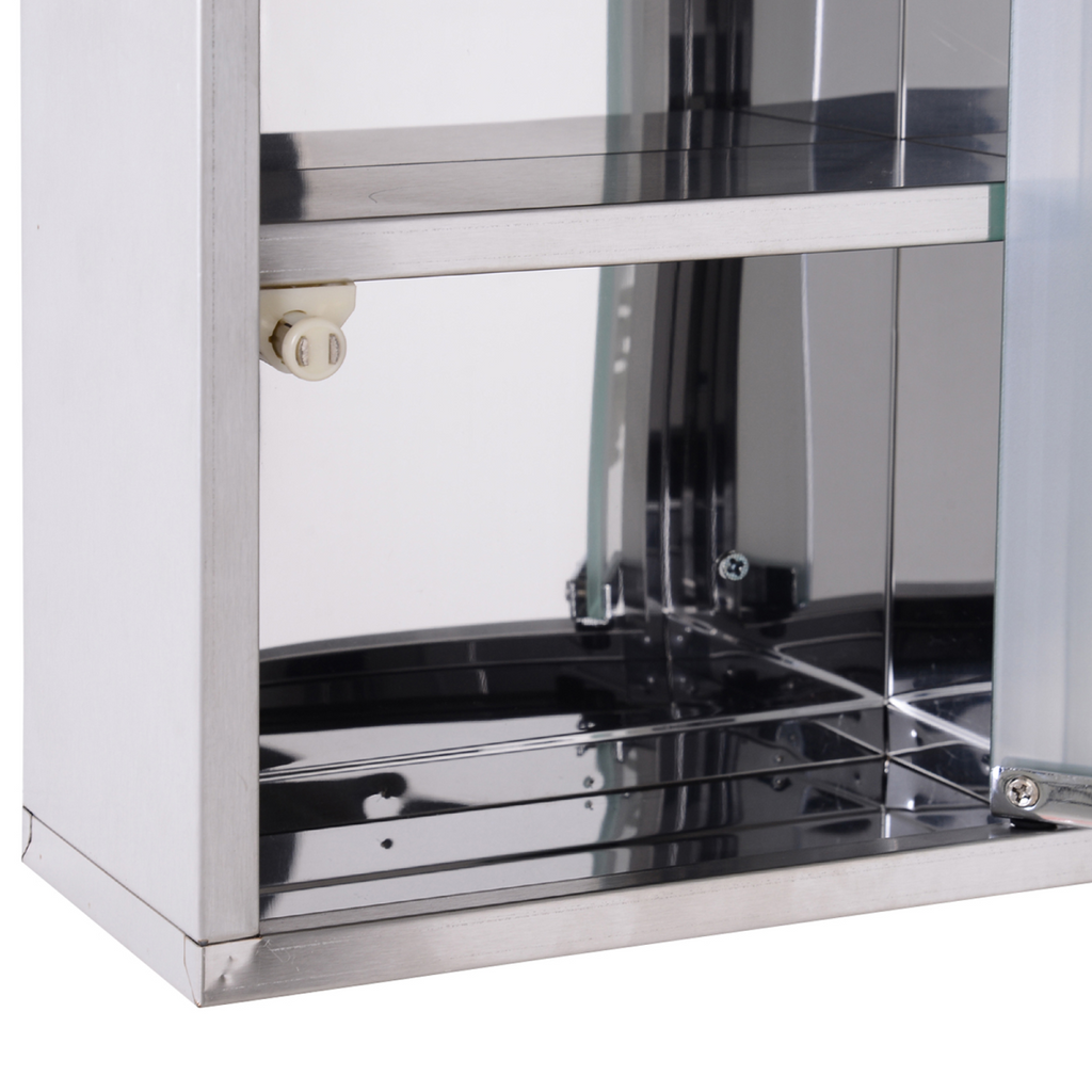 Wall Mounted Medicine Cabinet-Silver