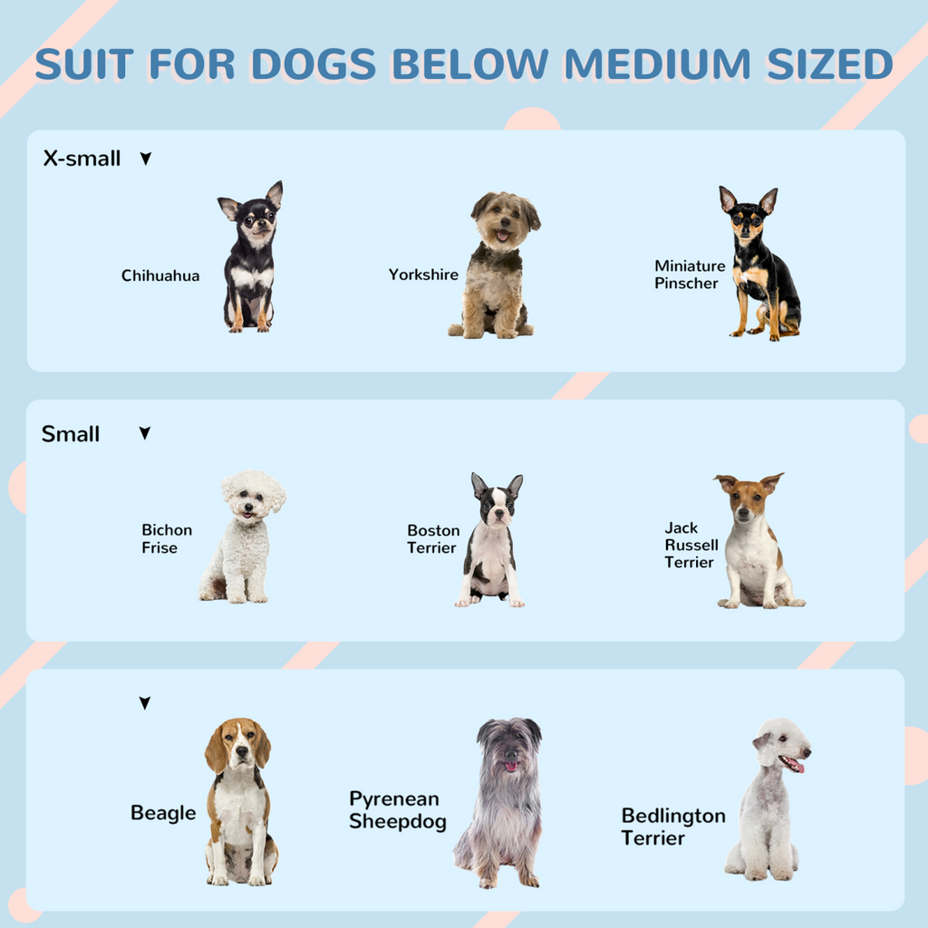 PawHut Weather-Resistant Dog House, Puppy Shelter for Medium Dogs - Grey