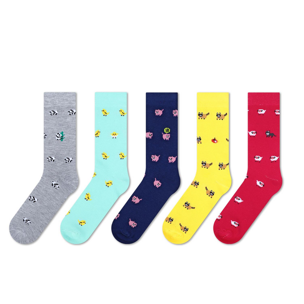 Vinsani ANIMAL SOCKS 5pk