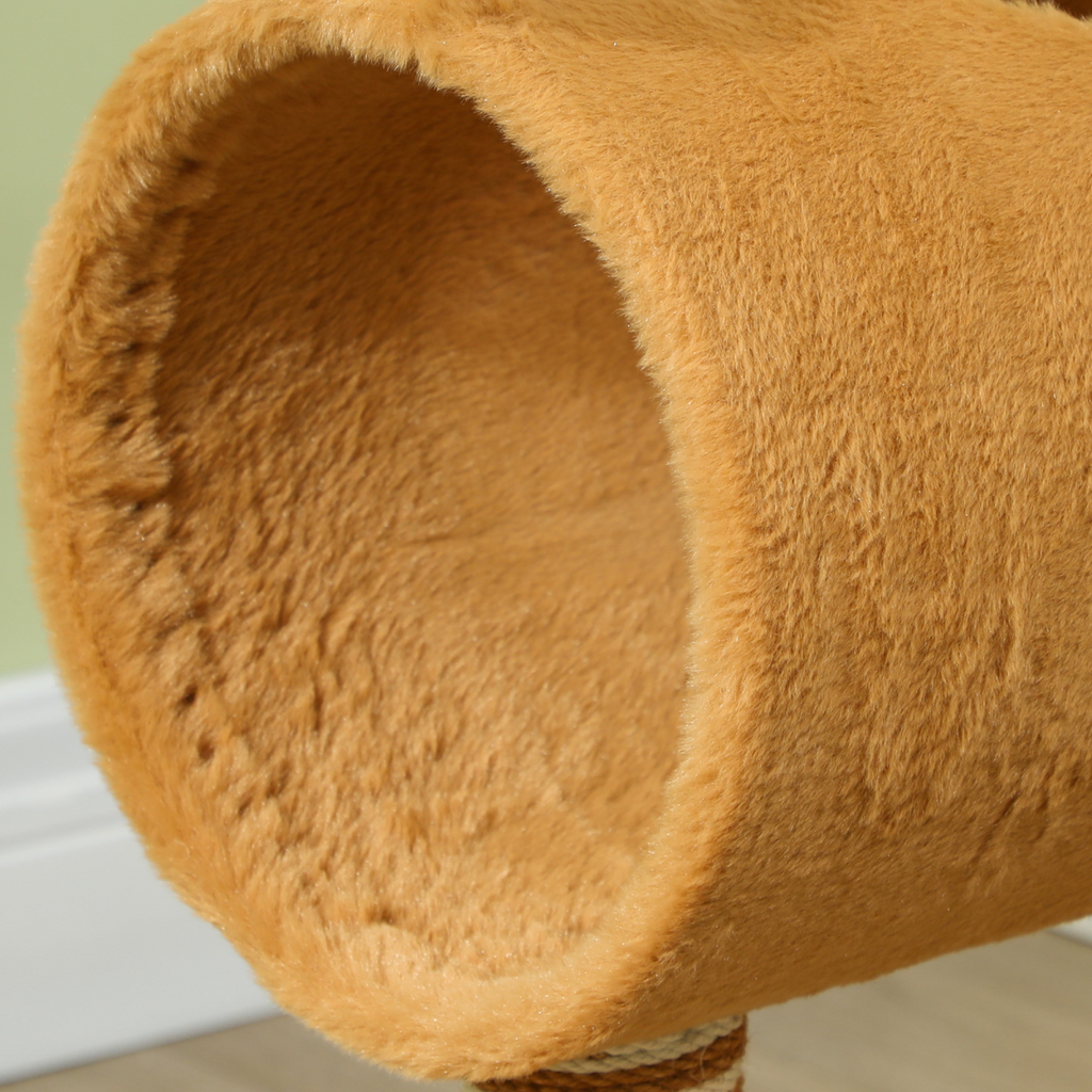 PawHut Cat Tree, 98cm Deer Themed Cat Tower for Indoor Cats and Kittens