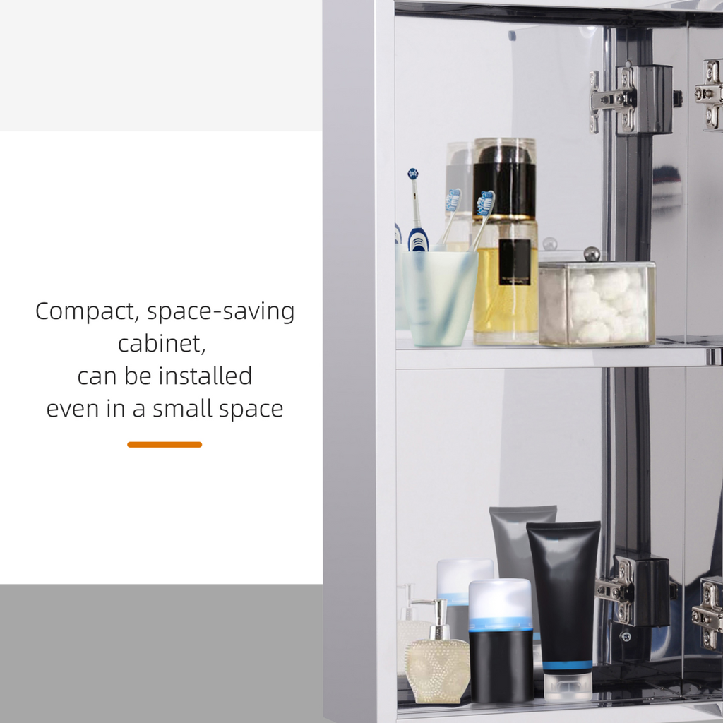Wall-mounted mirror cabinet: contemporary design