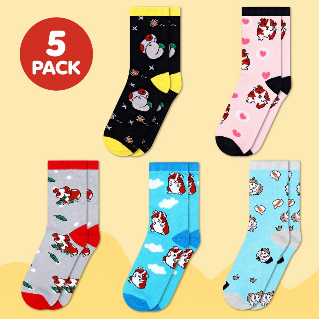 Vinsani GUINEA PIG SOCKS 5pk