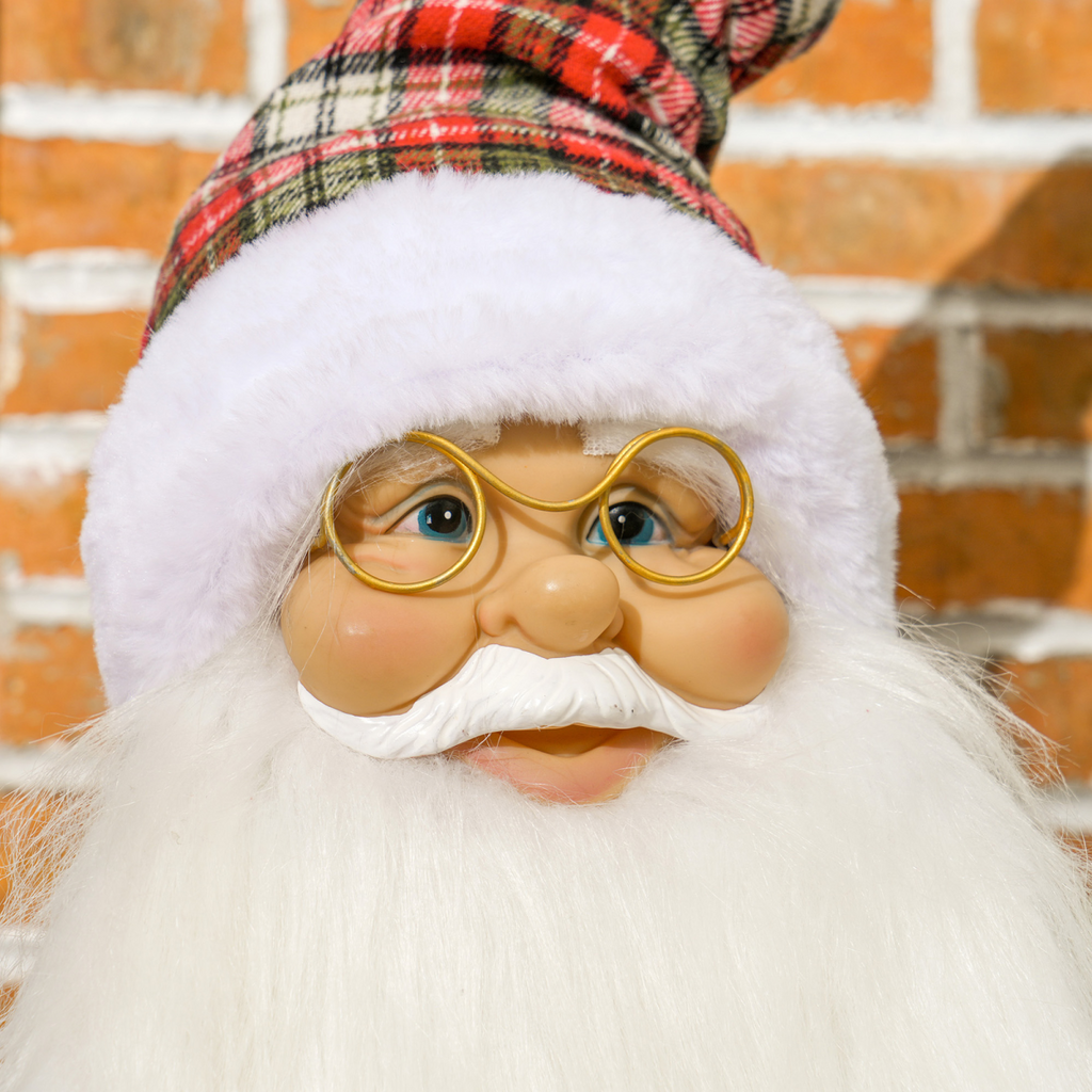 HOMCOM 133cm Animated Santa Claus with Sound Activated Festive Music for Party