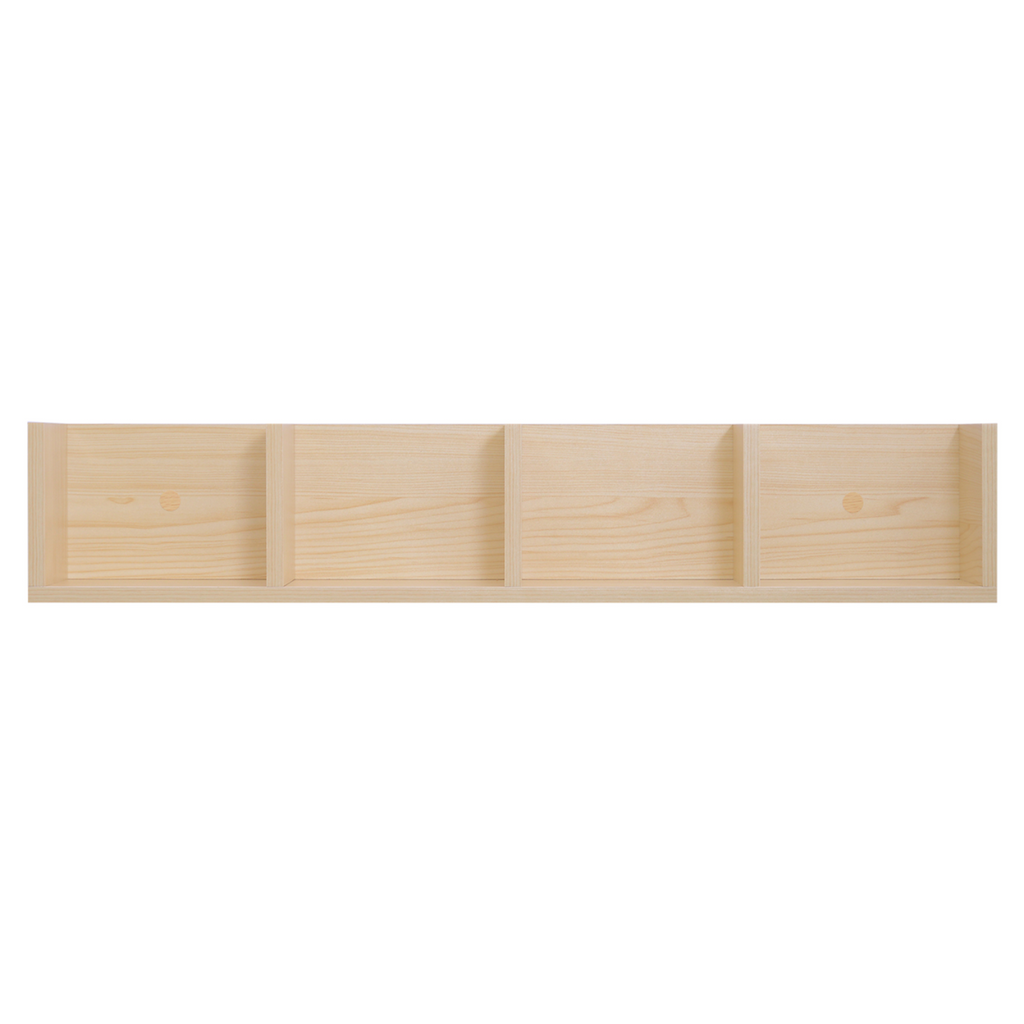 95Lx17Wx16.5H cm Multi-Media Storage Wooden Shelf