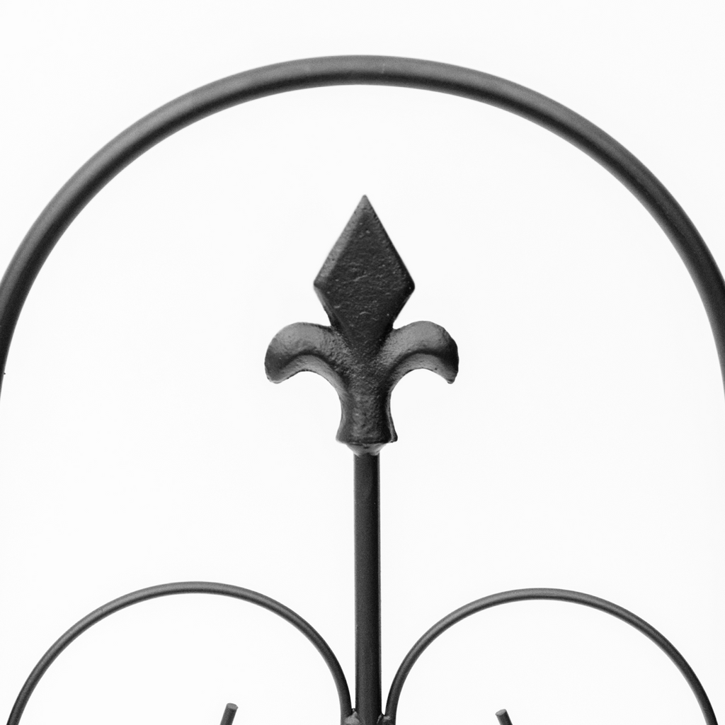 5PCs Decorative Garden Fencing Metal Border Edging