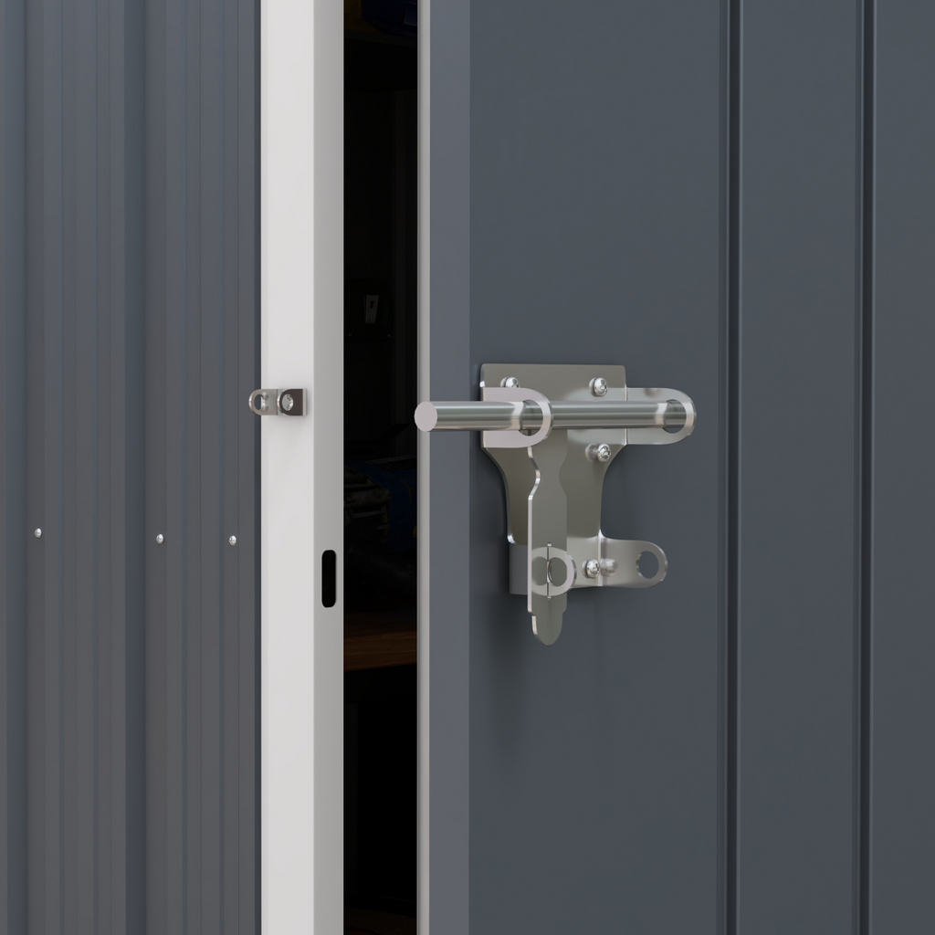 Galvanised Steel Storage Shed - Durable Design & Ample Space 7x6ft