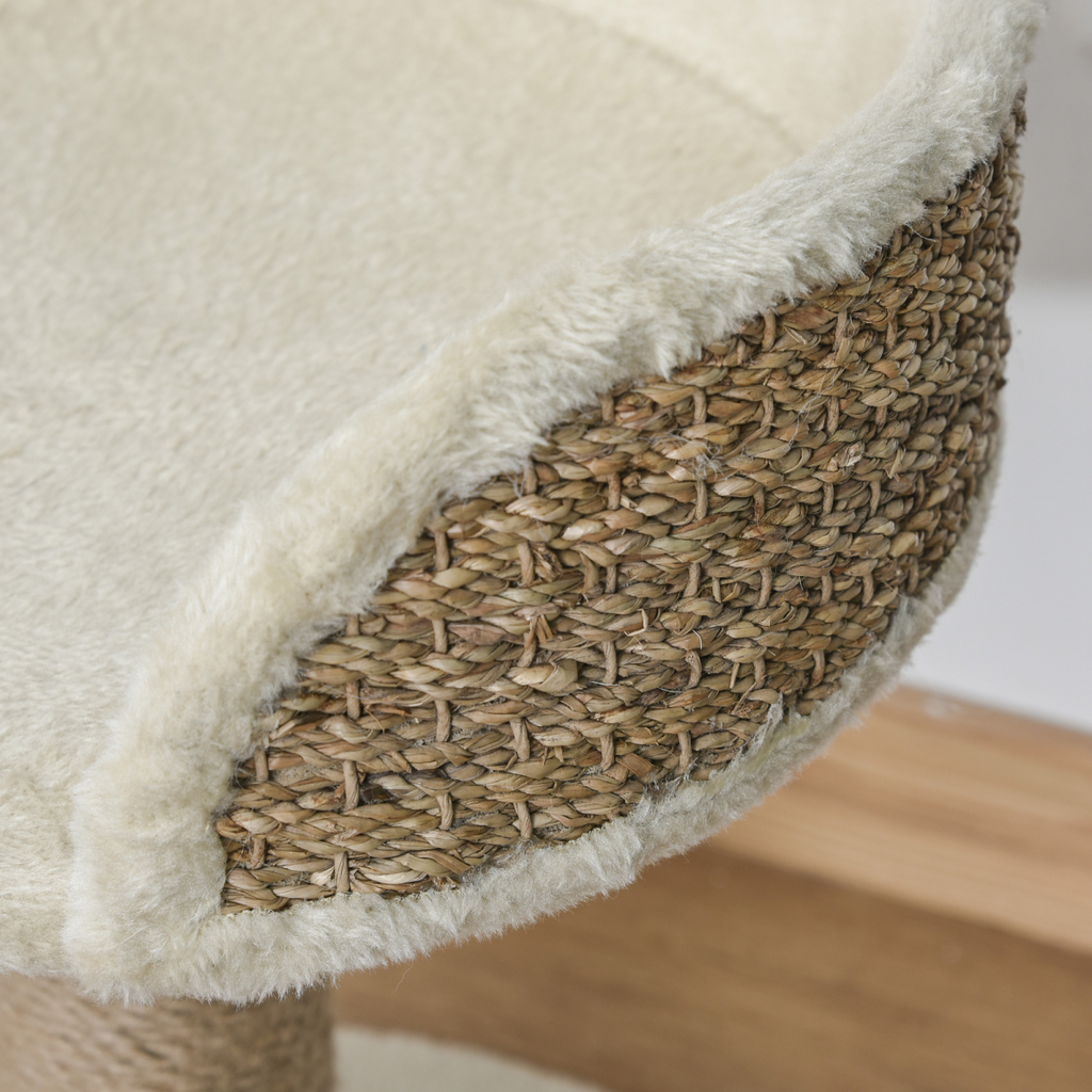Cat Tree Tower Activity Center Climbing Stand with Scratching Posts Pawhut