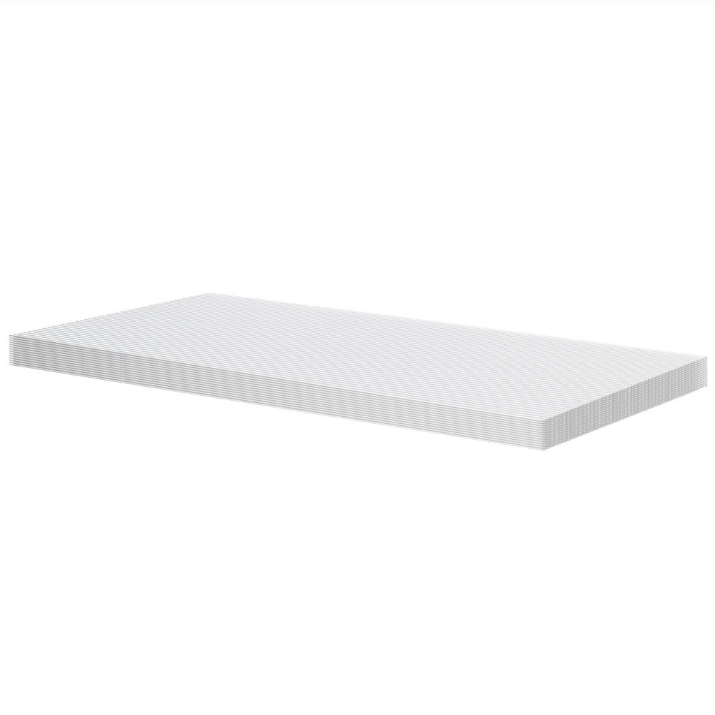 Outsunny 14 Pieces Twin-Wall Greenhouse Polycarbonate Sheets, 121 x 61 x 0.4cm