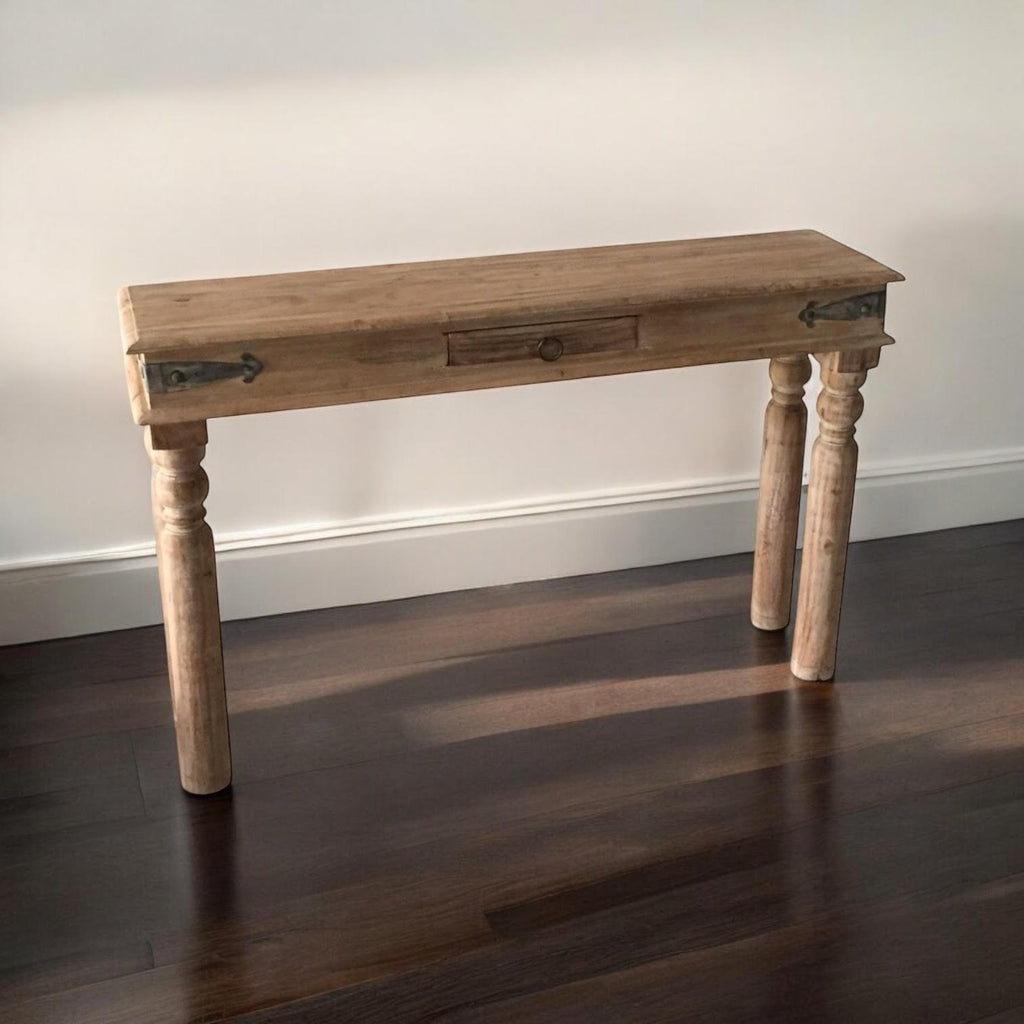 AcaciaHome Durable and Elegant Wooden Console Table