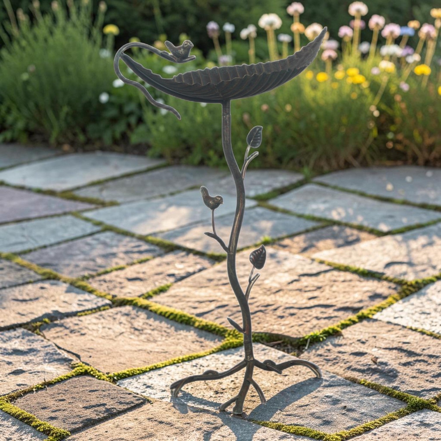 Decorative Metal Bird Garden Feeder with hanging hook