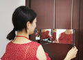 Three-Way Door Mirror